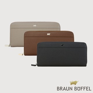 【BRAUN BUFFEL】蓋蓓 13卡拉鍊長夾-多色賣場(德國小金牛台灣總代理)/BF874-602