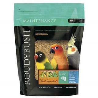 美國 蘿蒂布姬 Roudybush 日常維護滋養丸系列-1.25kg 五種顆粒大小/鸚鵡飼料/鸚鵡滋養丸/鳥飼料