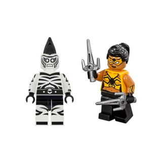 LEGO 樂高 蝙蝠俠系列 Zebra-Man 斑馬人+蜘蜘人70907