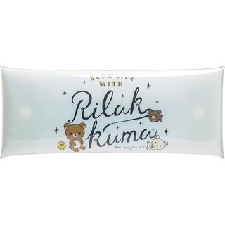 [保證正品] Rilakkuma 拉拉熊 萬用收納袋 塑膠筆袋 鉛筆盒 可放文具 化妝品 首飾 牛奶熊 蜜茶熊 全新