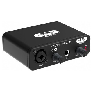 美國CAD Auduo CONNECT CX1 錄音介面單軌XLR/TRS雙用USB-C【音響世界】