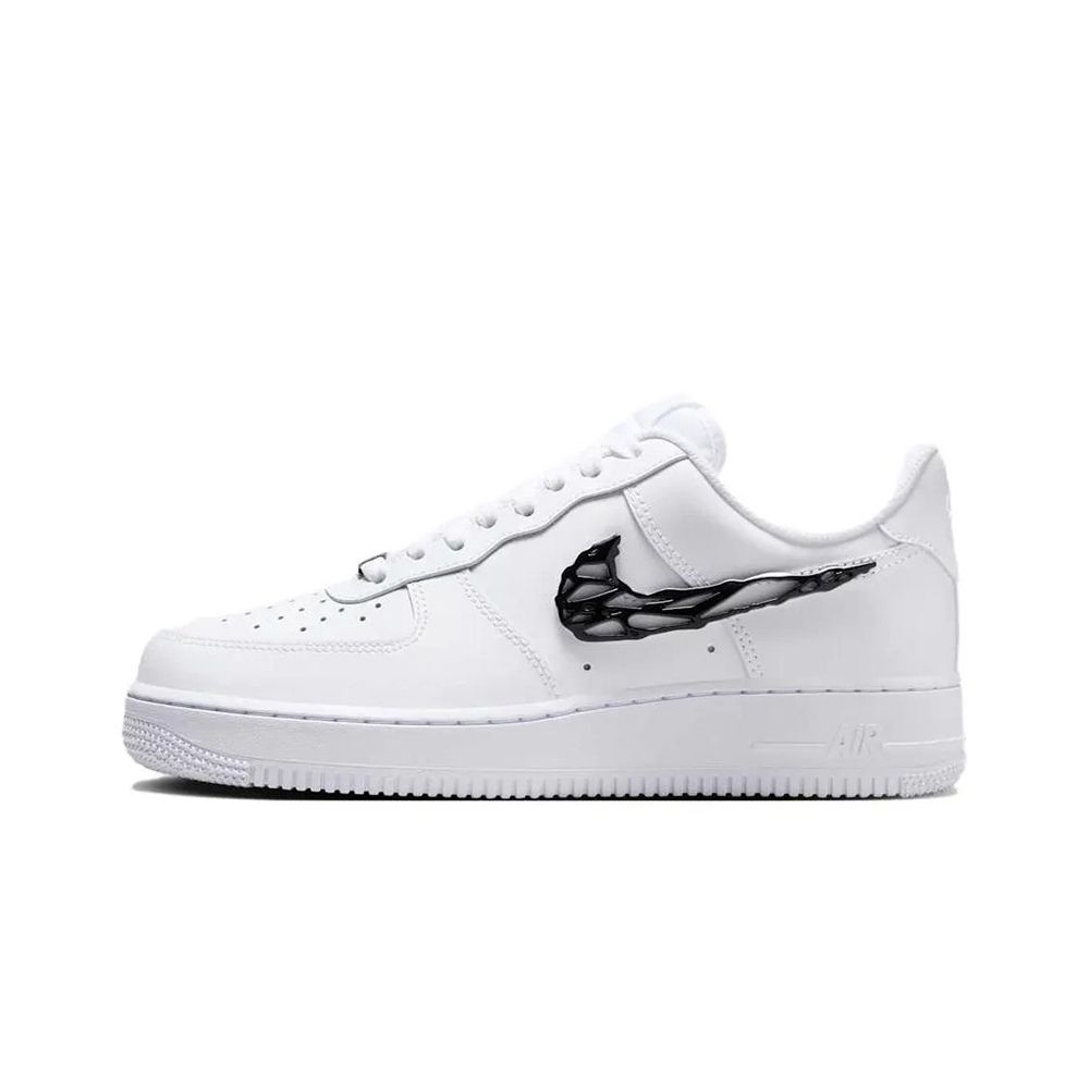 NIKE WMNS AIR FORCE 1 07 LX 女 休閒鞋 AF1 猛毒 液態金屬黑-IF1686101
