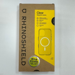 【H&D】現貨-犀牛盾 iPhone17 Clear 抗黃化透明防摔磁吸手機殼 MagSafe相容