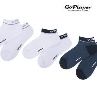 【GoPlayer】女高爾夫氣墊抗菌短襪 (高爾夫球襪 短襪 竹炭 抗菌除臭)
