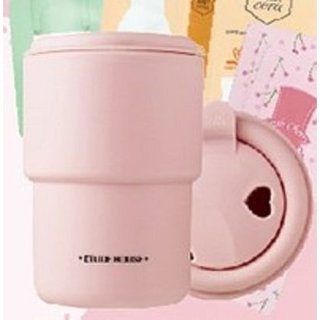 『Miss Cat 貓小姐』＊ ETUDE HOUSE 草莓拿鐵隨行杯 350ml