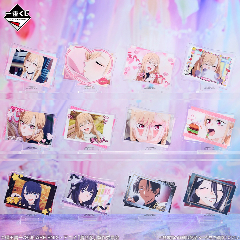 戀上換裝娃娃 一番賞 F賞 壓克力立牌（尺寸：約約8.5cm）