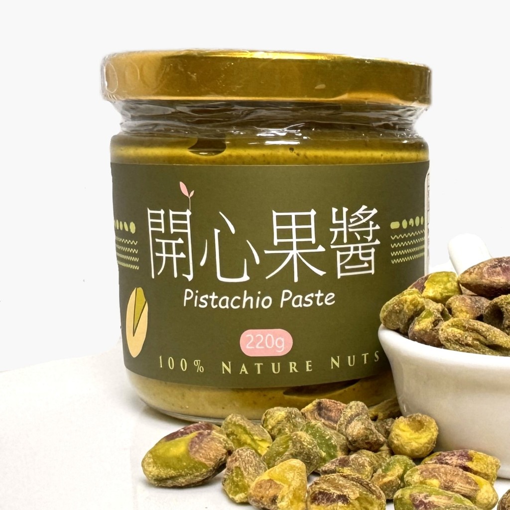 【自然甜堅果】開心果醬（無糖）210g