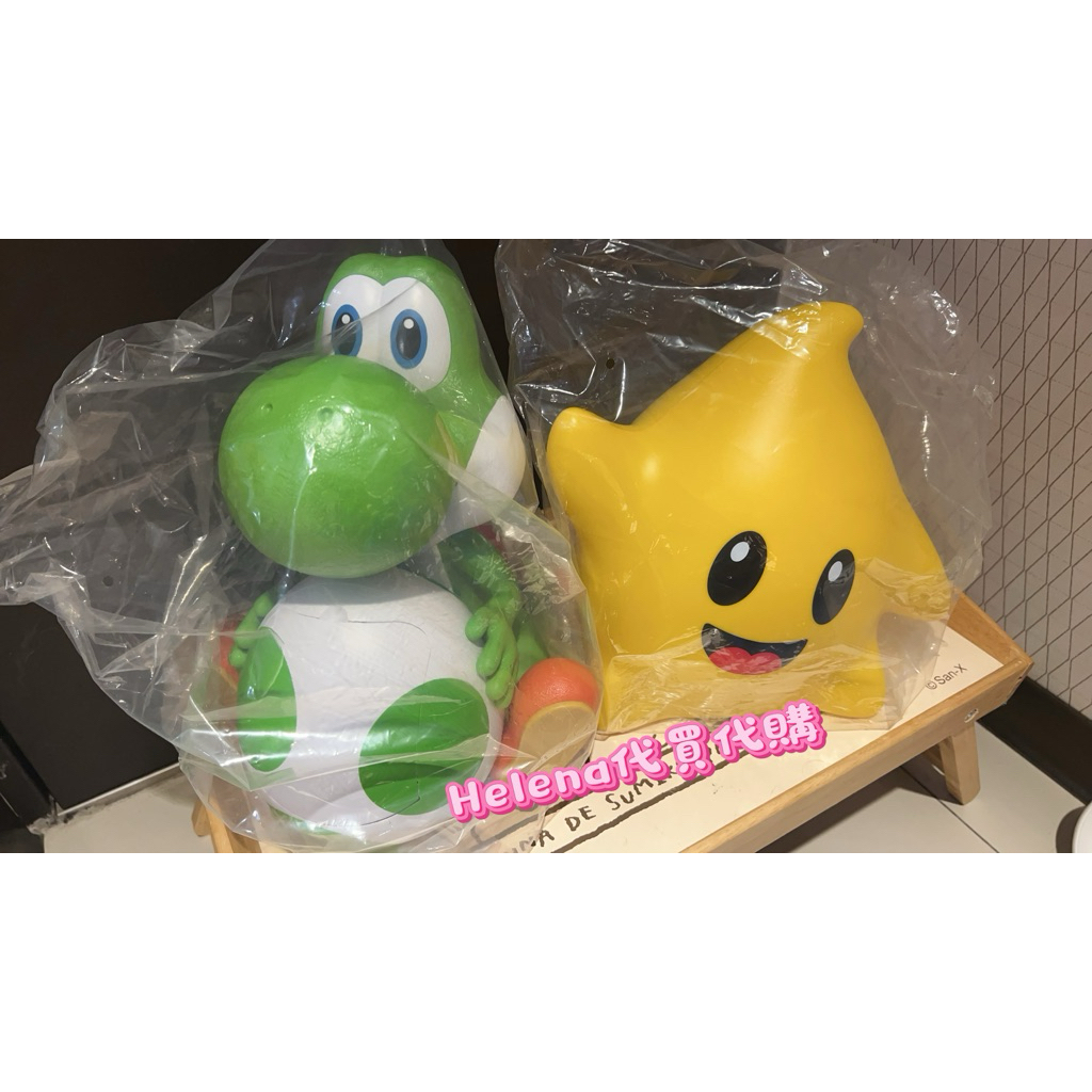 ‼️最後現貨‼️超級瑪利歐銀河電影版》耀西造型爆米花桶🌟星星LED造型爆米花桶