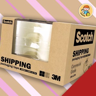 3M Scotch 封箱膠帶 4.8公分x90公尺x12入 好市多 COSTCO 透明膠帶 特別加長版 台灣