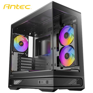 Antec 安鈦克 C2M ARGB黑 / 白 M-ATX 3風扇 TYPE-C 海景房 360水冷 電腦機殼