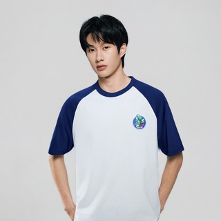 GIORDANO 男裝印花短袖T恤 超級瑪利歐銀河電影版系列 01096357