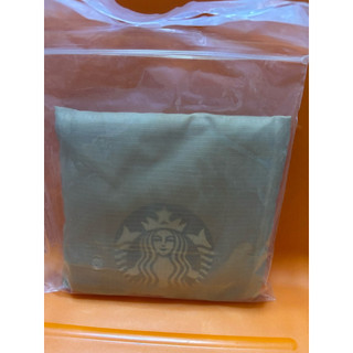 娟娟小舖🌸星巴克 STARBUCKS 品牌摺疊收納提袋～（奶茶色）現貨全新只有一個只賣418元🎀