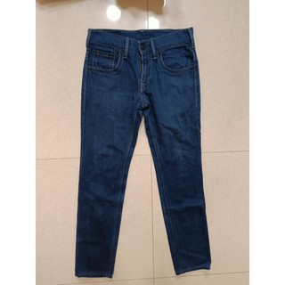 真品 二手 levis 黑扣 511 刷色牛仔褲 男生的 w30