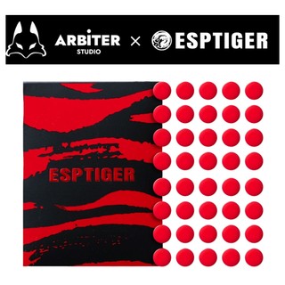 Arbiter Studio x ESPTIGER Bloody Red－通用型 DIY 點狀滑鼠腳貼