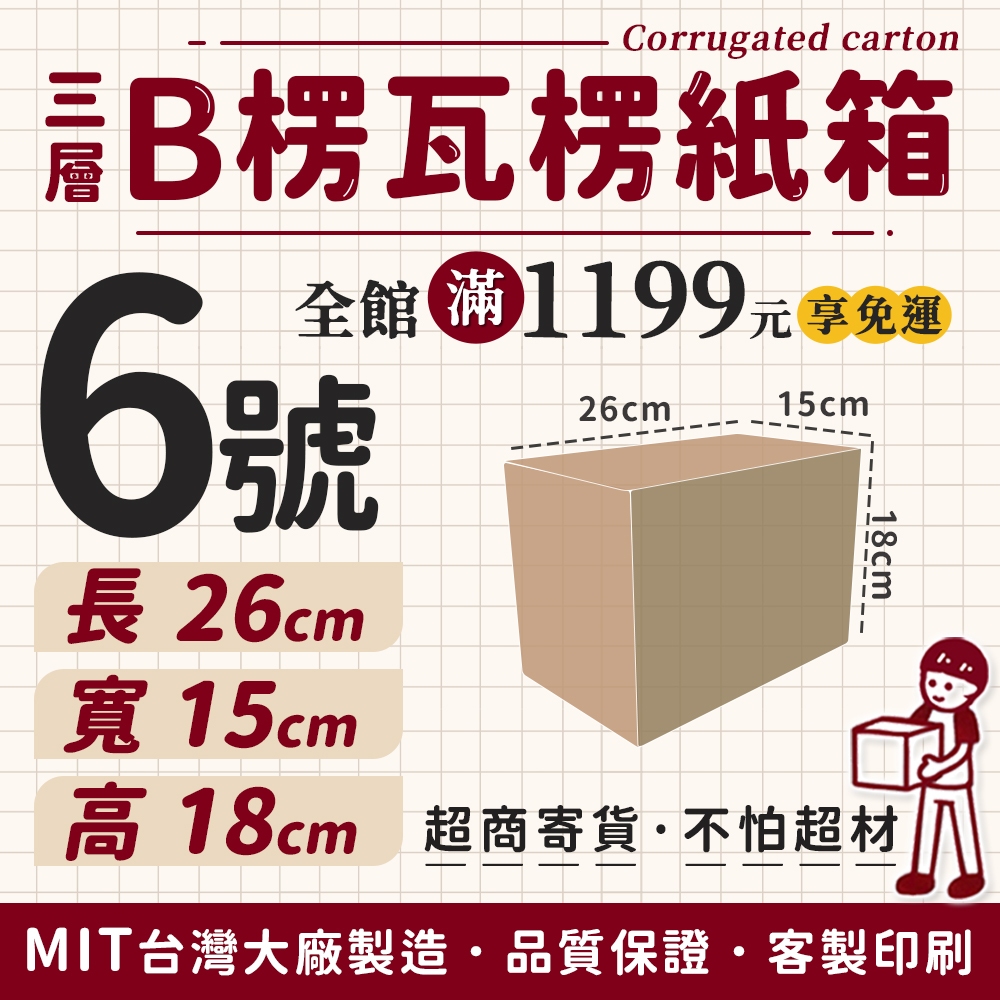 🏆️台灣製造 無印風 紙箱 台灣工廠 B楞 B浪 瓦楞紙箱 大紙箱 小紙箱 包裝紙箱 超取紙箱 小物包裝 電商專用 包材