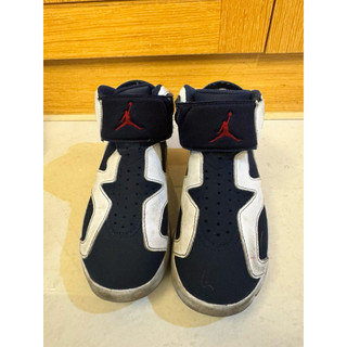 Jordan 6 Retro Little Flex PS 喬丹童鞋 Nike童鞋運動鞋 白深藍 尺寸19