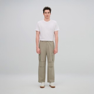 GIORDANO 男裝超輕薄機能涼感卡其褲 01116007
