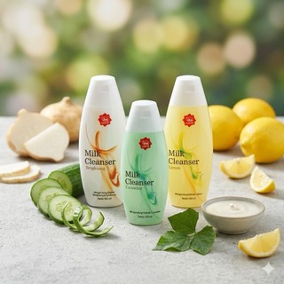 【VIVA】牛奶潔顏乳 100ml 臉部清潔 印尼卸妝乳 Pembersih Wajah Milk Cleanser