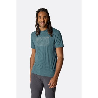 【Rab】男 Syncrino Ridge Tee 美麗諾羊毛混紡短袖排汗衣 三色 No.QFG36