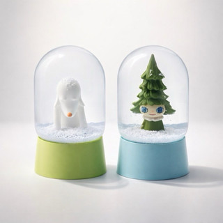 「療癒系」 奈良美智 森子 青森犬 水晶球 雪球 snow globe