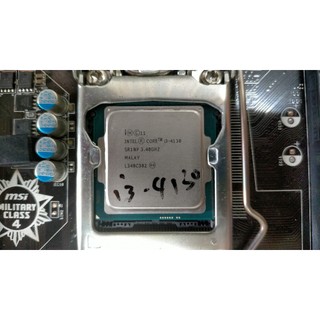 C. 1150CPU-Intel Core i3-4130 3.4G / 4M 四代模擬四核處理器 直購價78