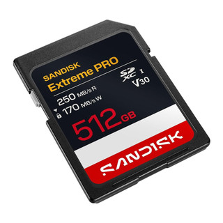 SANDISK Extreme PRO 512G SDXC UHS-I U3 V30 SD大卡 高速 相機記憶卡 公司貨