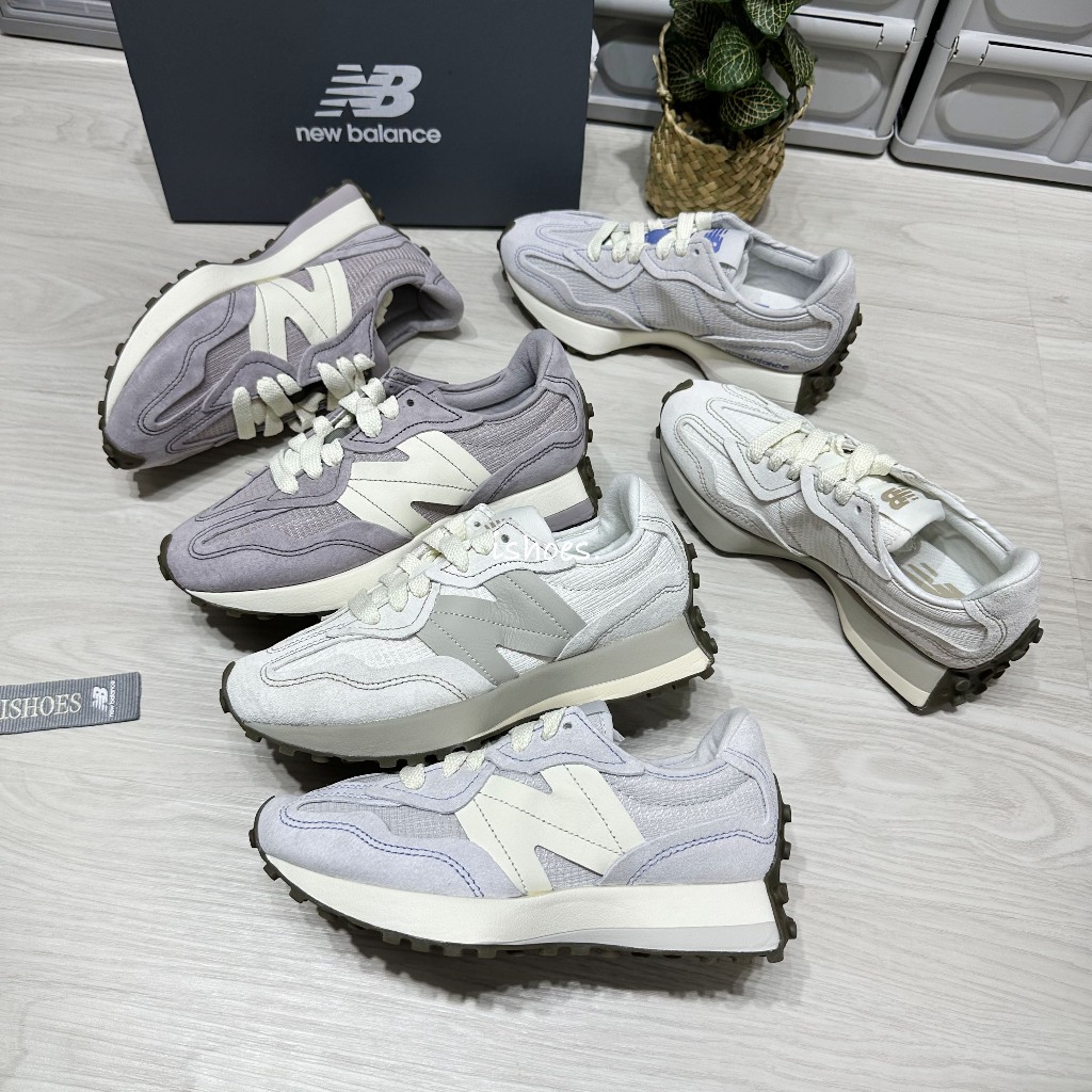 iShoes正品 New Balance 327 情侶鞋 藕紫 復古 流行 穿搭 運動 休閒鞋 U327W88S D