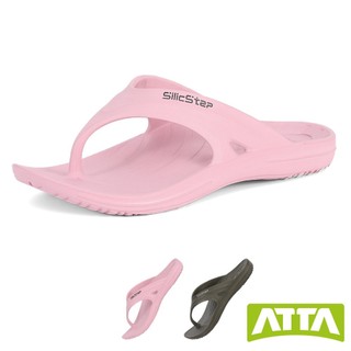 【ATTA】SilicStep矽晶減塑環保足弓夾腳拖鞋(2色) 淺粉/軍綠 榮獲2025年德國iF設計獎