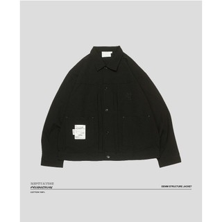 REPUTATION PRODUCTIONS® DENIM STRUCTURE JACKET – 泡泡棉結構外套
