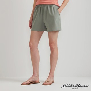 【Eddie Bauer】女性 涼感快乾透氣短褲-淡綠 21607021