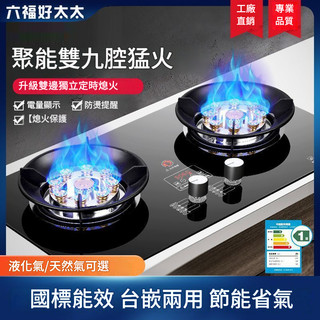 嵌入式瓦斯爐 檯面式瓦斯爐 猛火灶 瓦斯灶 燃氣灶 魔碟灶 雙口瓦斯爐 家用臺嵌兩用灶 瓦斯爐