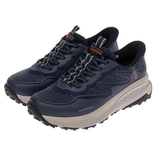 SKECHERS 男鞋 戶外越野系列 SWITCH BACK - WATERPROOF-237684NVY