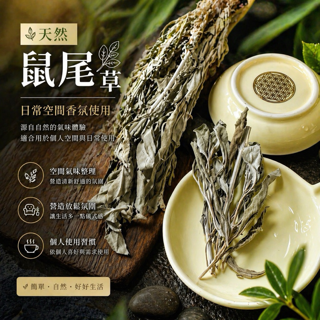 請支持台灣寶島小農｜自用級高品質 白鼠尾草 艾草 艾葉 抹草 芙蓉