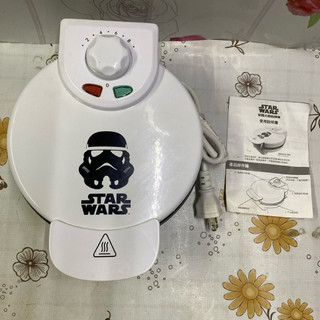 ゞ媽咪小舖﹏╭° 二手STARWARS星際大戰鬆餅機P503869/電熱烤盤鬆餅機/點心機/早餐機