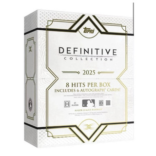 頂級棒球卡盒 2025 Topps Definitive Collection Baseball Hobby Box