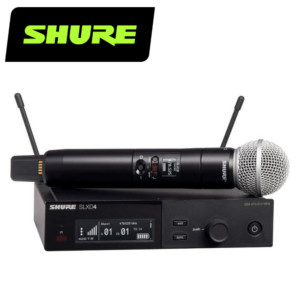 Shure SLXD24+TW/SM58 一對一 數位無線麥克風系統