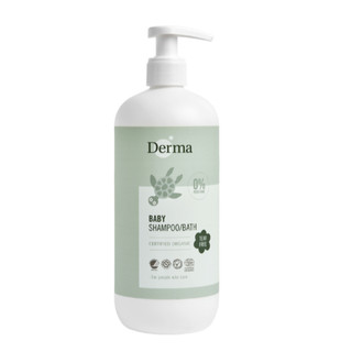 Derma 丹麥德瑪 寶寶有機水嫩洗髮沐浴露 洗髮沐浴【樂兒屋】