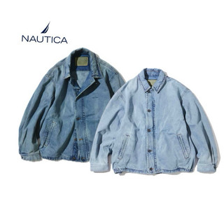 折扣NAUTICA JP｜Denim Blouson 25SS 洗舊牛仔夾克 刷色外套 潮流日本代購