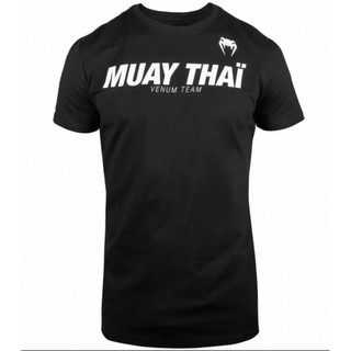 【大帥格鬥】 Venum 毒蛇 Muay Thai VT T 恤 黑白配色 泰拳