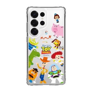 【TOYSELECT】Pixar玩具總動員-角色繞圈圈防摔透明SAMSUNG手機殼