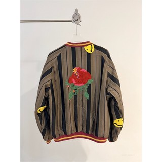 【狼嚴選】現貨 KAPITAL Rayon Stripe Souvenir Bomber Jacket 外套 橫須賀
