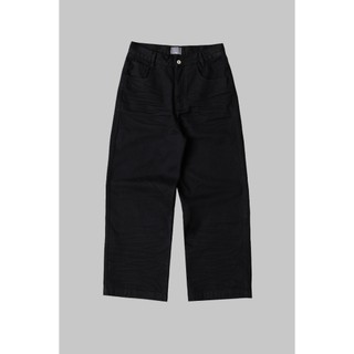 『Definite』Anonymous Talking｜S26-P03 – Baggy Jeans (Black)