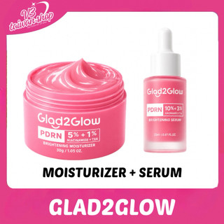 GLAD2GLOW PDRN BRIGTENING SERUM + MOISTURIZER