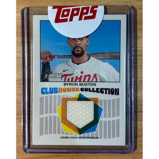 2026MLB TOPPS HERITAGE 卡盒-雙城隊 黑鱒Byron Buxton 用品卡