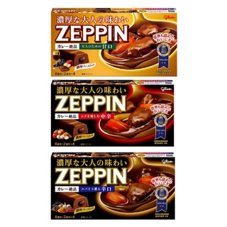 🇯🇵日本 glico 固力果 ZEPPIN 絕品咖哩 甘口 中辛 辛口 咖哩塊 濃厚系日式咖哩 日本人氣咖哩塊