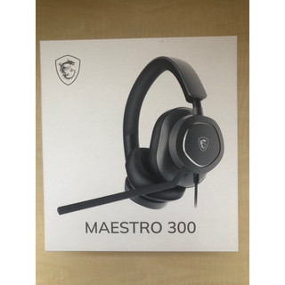 MSI 微星 MAESTRO 300輕量化電競耳機 全新