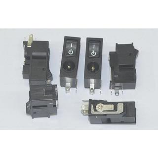 DC插座 5.5mm*2.5 5.5*2.1mm直流電源母插座帶開關二合一直流插座