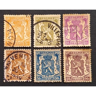 比利時郵票 1935-48 Belgium Postage Stamps (BE009)