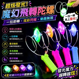 磁力魔幻陀螺 魔力飛轉陀螺 發光陀螺 手轉陀螺 魔術軌道yoyo球 夜市玩具 童年玩具 童玩 懷舊玩具 柑仔店玩具