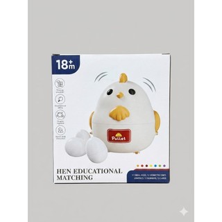 【全新公司貨】Pullet Hen Educational Matching 小雞益智配對聰明蛋